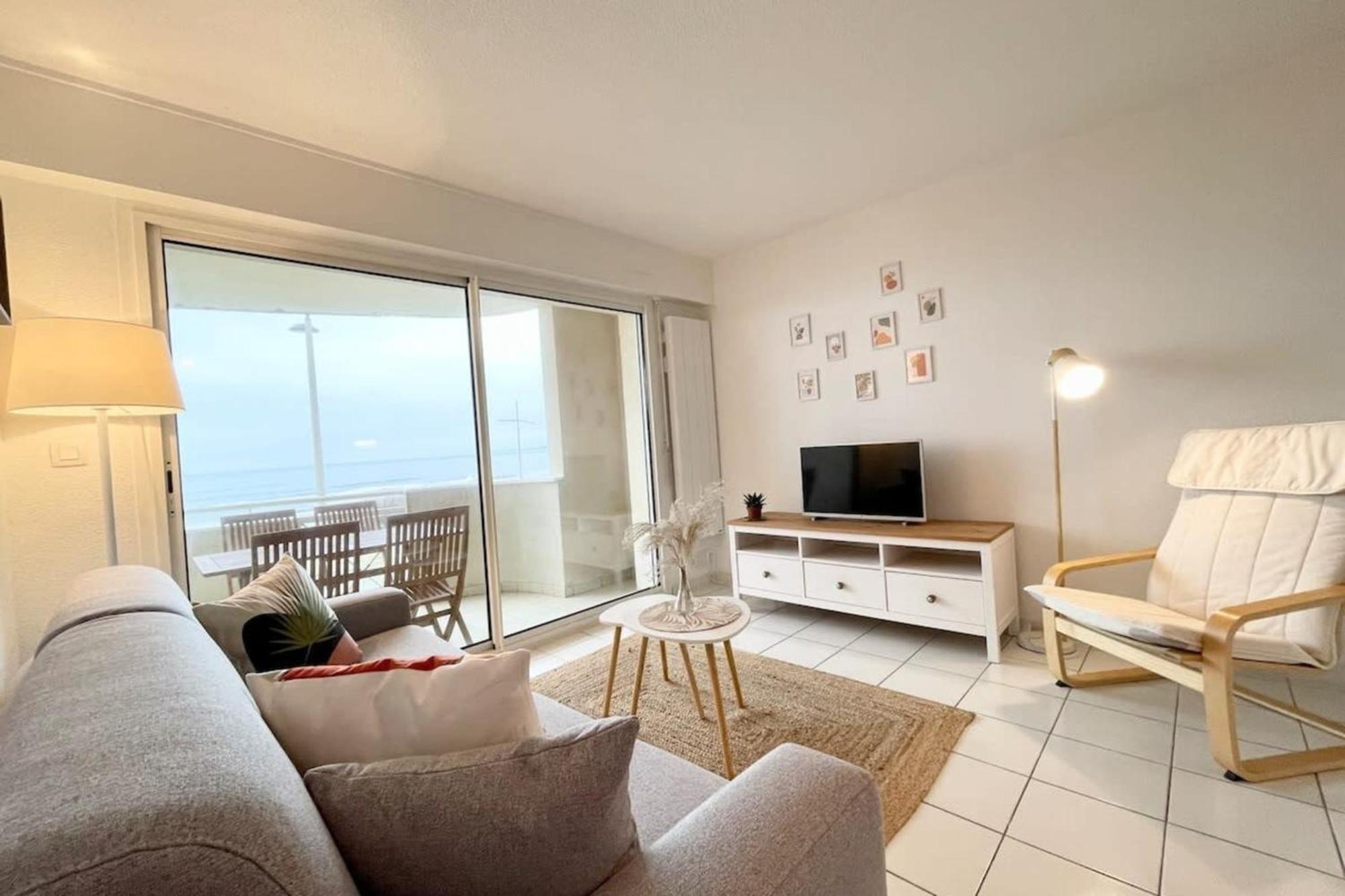 Splendide T2 Archi Cocooning Vue Mer 180 Ploemeur Exterior photo