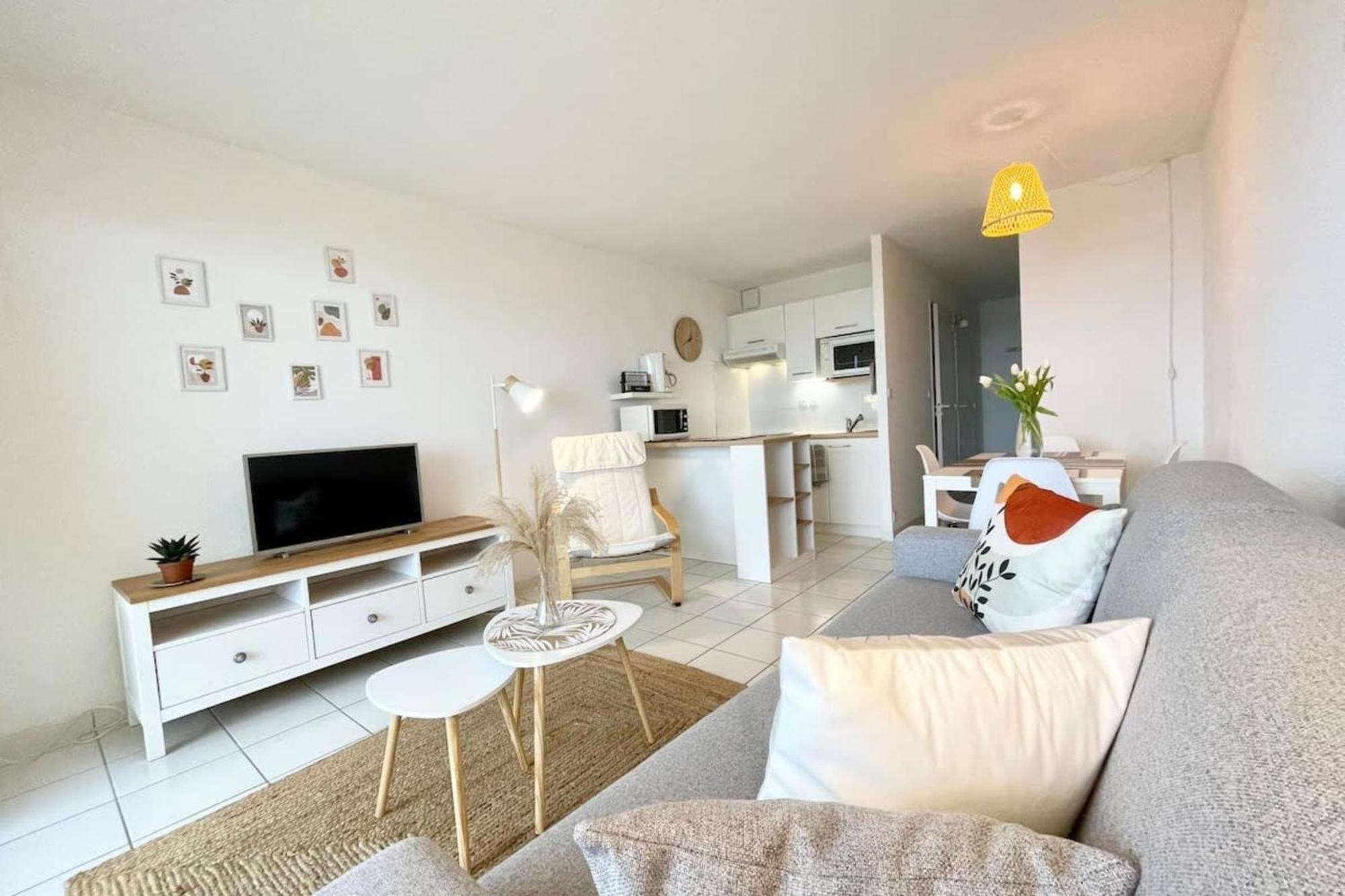 Splendide T2 Archi Cocooning Vue Mer 180 Ploemeur Exterior photo